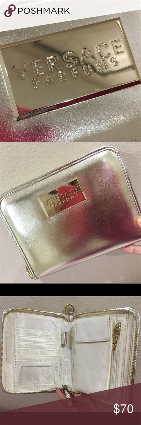 versace parfums wallet|authentic versace wallet.